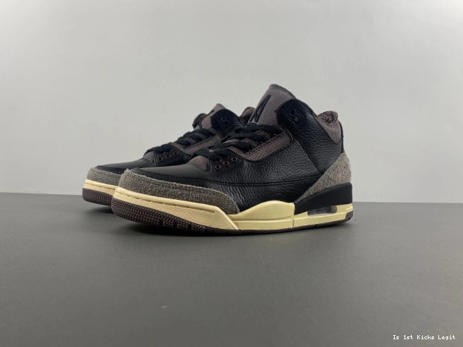 A Air Black FZ4811-001 3 Ma x Maniere Jordan 0609